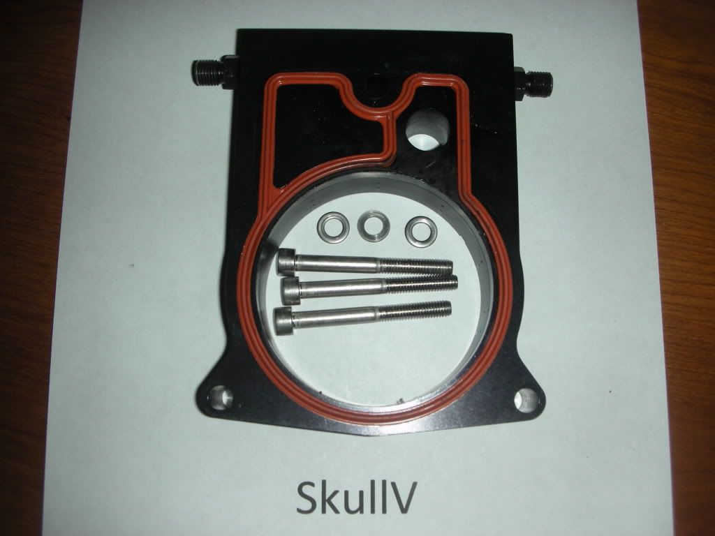 Harris Speed Works 78mm LS1/LS6 Wet Plate Kit w/Purge and Microedge